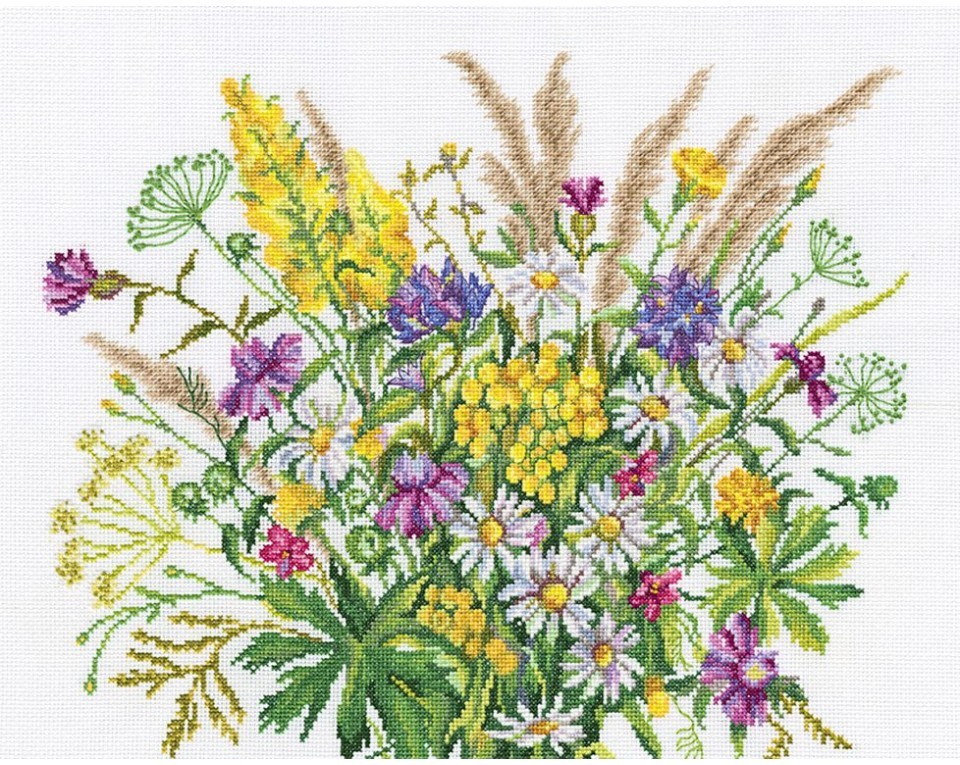 Cross-Stitch Kit "Wild flowers", Article: M301