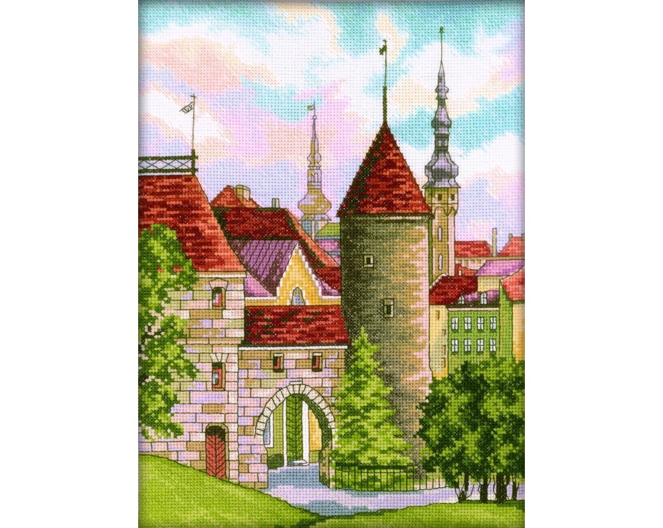 Cross-Stitch Kit "Old Tallinn", Article: M201