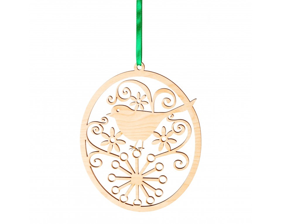 Plywood form - pendant "Buratini", Article: DZ50001