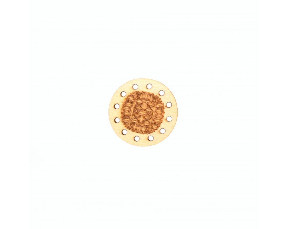 Plywood form - decorative buttons "Buratini", Article: DZ40003