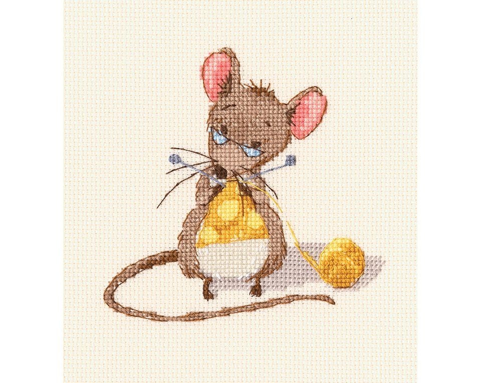 Cross-stitch kits "Cheese knitting", Article: M800