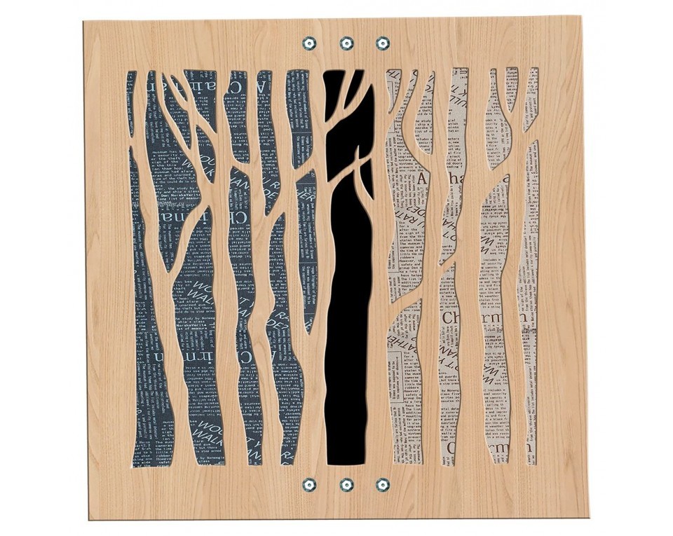 Plywood form "Buratini" - decorative plate, Article: DZ70019