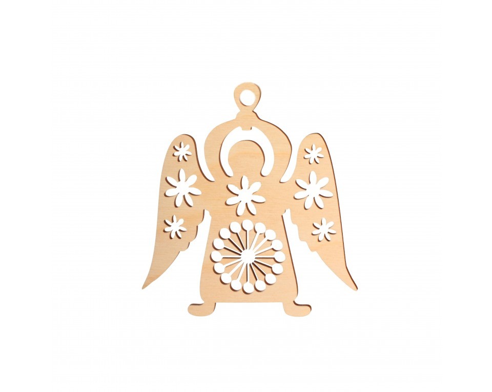 Plywood form - pendant "Buratini", Article: DZ50026
