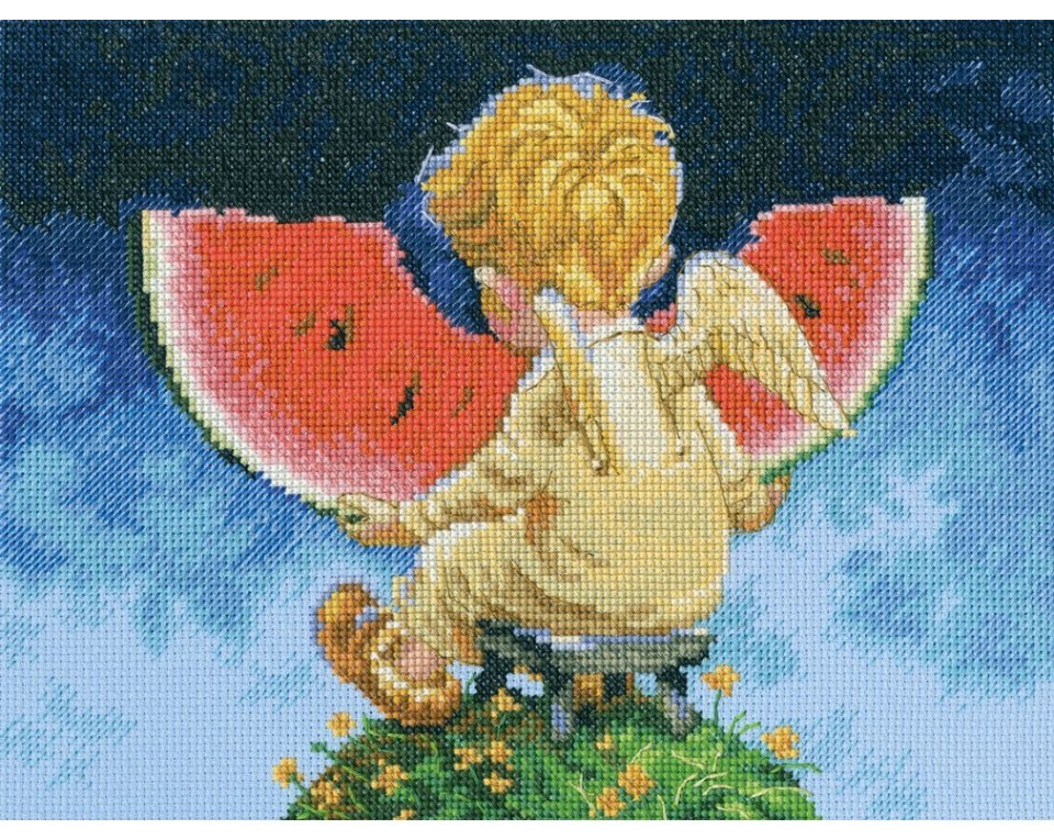 Cross-stitch kits "On the edge of the Earth", Article: M673