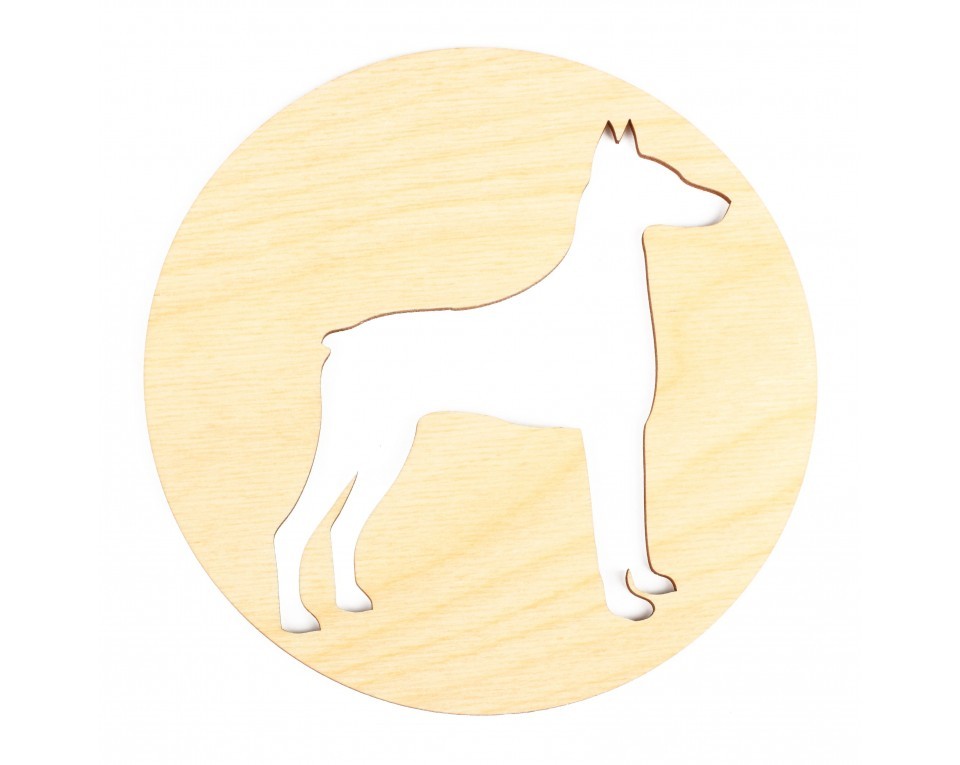 Plywood form "Buratini" - decorative plate, Article: DZ70032