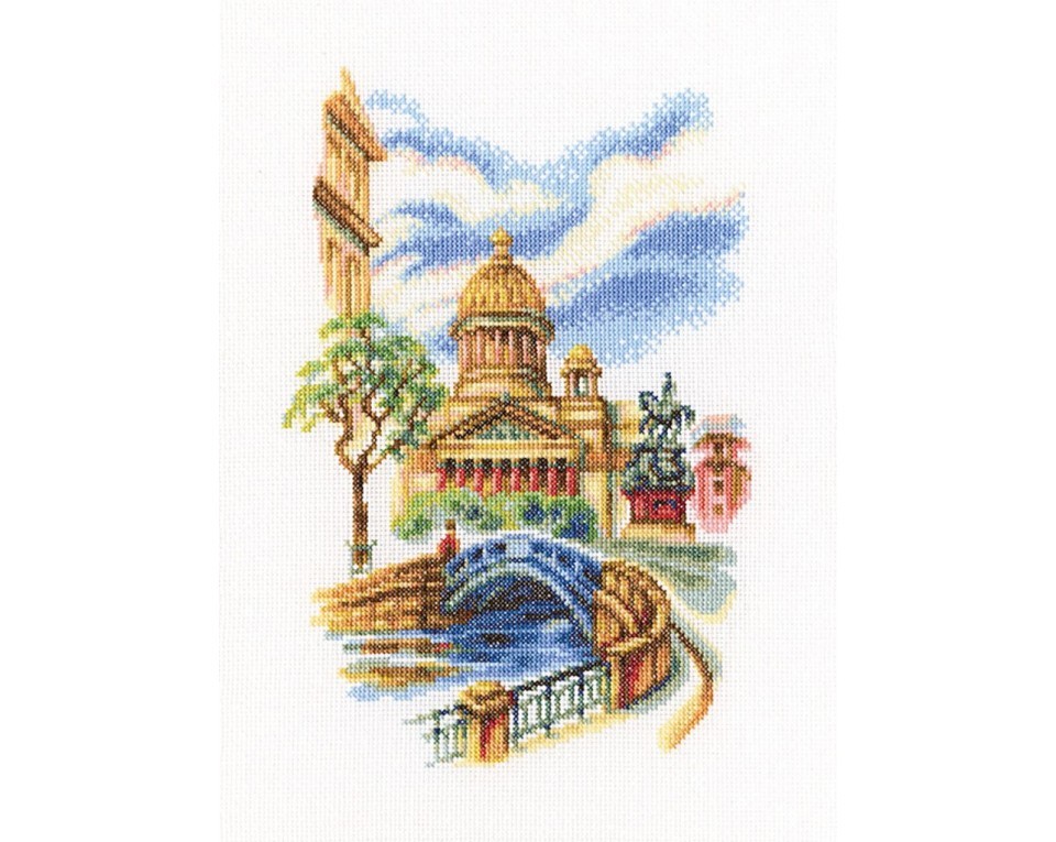 Cross-Stitch Kit "Bridges of St.Petersburg", Article: M539
