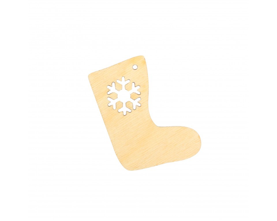 Plywood form - Christmas pendant "Buratini", Article: DZ90065