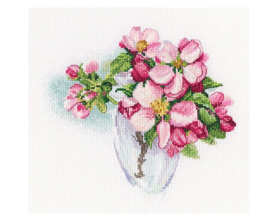 Cross-stitch kits "Bloomy twig", Article: M807