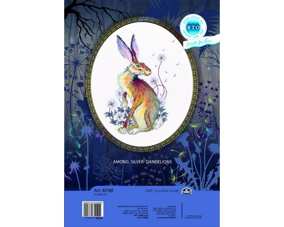 Cross-stitch kits "Among silver dandelions", Article: M788