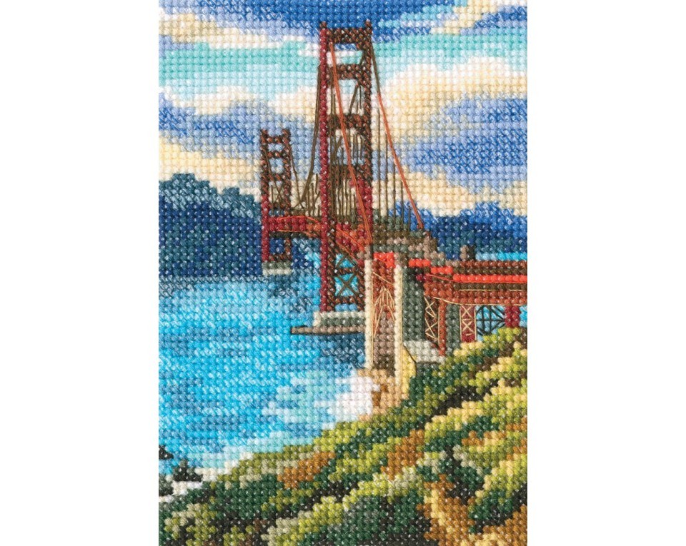 Cross-stitch kit "Golden Gate Bridge", Article: C302