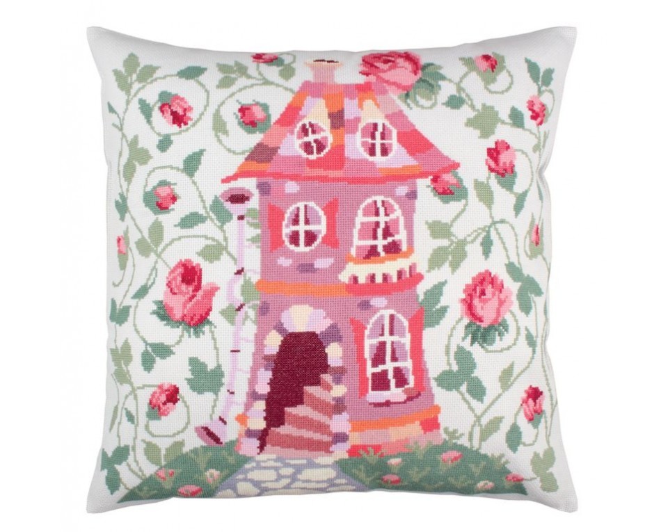 Cross-stitch kit "Where the flowers live", Article: CU018