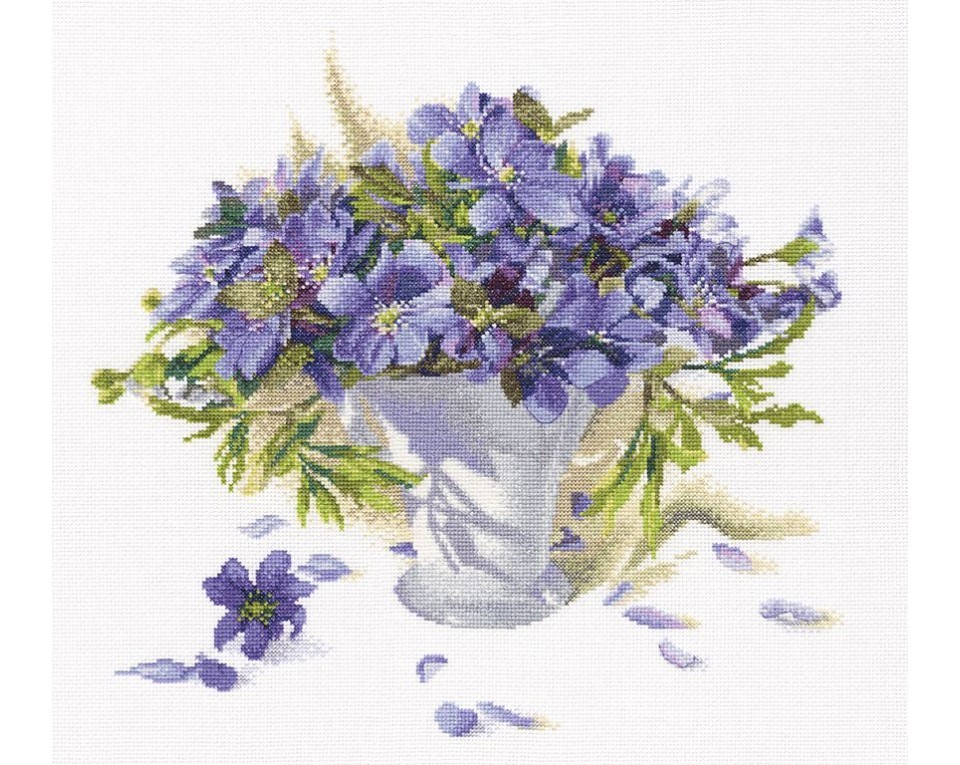 Cross-Stitch Kit "Primroses", Article: M488