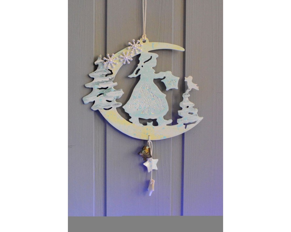Plywood form - Christmas pendant "Buratini", Article: DZ90061