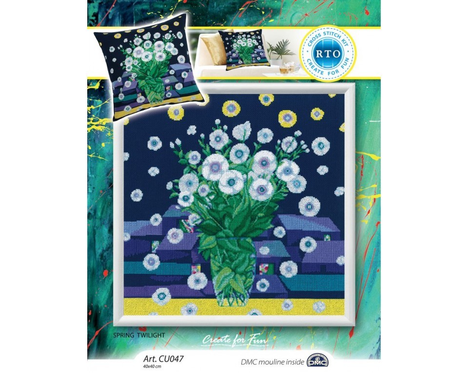 Cross-stitch kit "Spring twilight", Article: CU047
