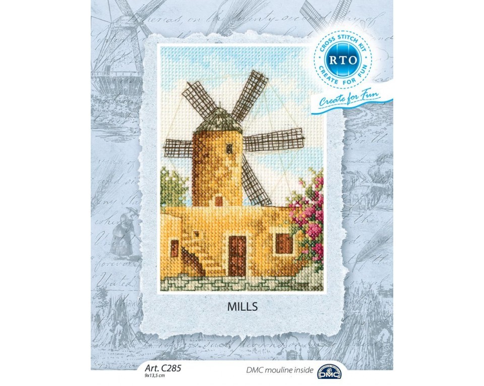 Cross-stitch kit "Mills", Article: C285