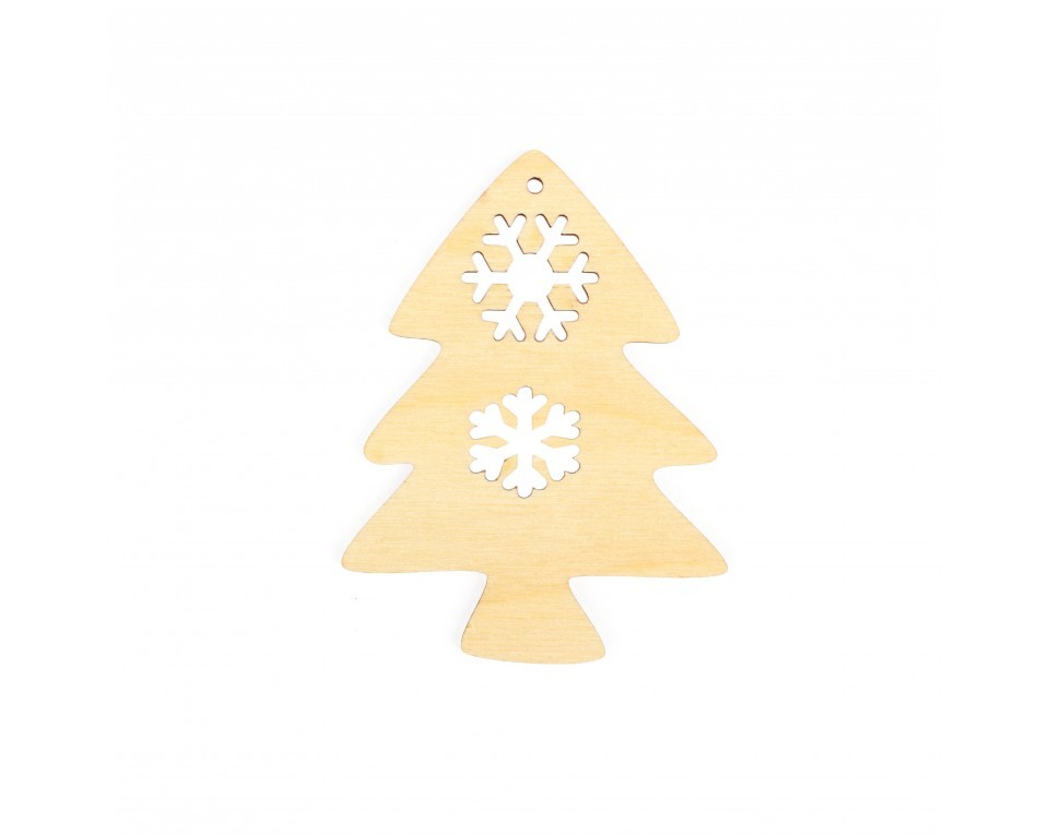 Plywood form - Christmas pendant "Buratini", Article: DZ90075