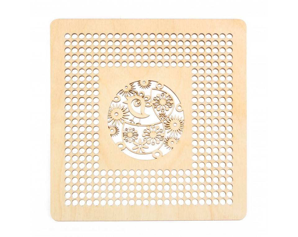 Plywood form "Buratini" - decorative plate, Article: DZ70017