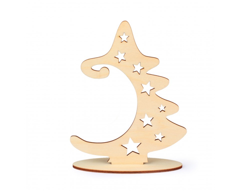 Plywood form - Christmas pendant "Buratini", Article: DZ90020