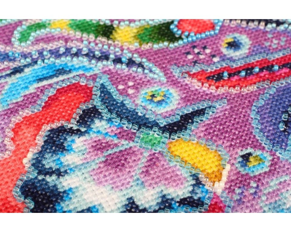Cross-Stitch Kit "Sky Colours of the East", Article: M586