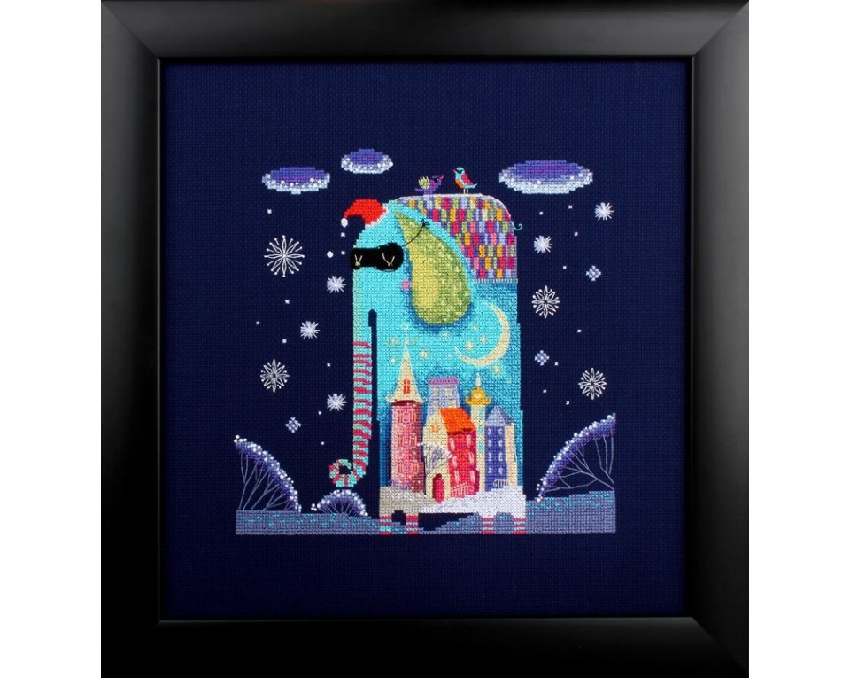 Cross-stitch kits "Town secret", Article: M650