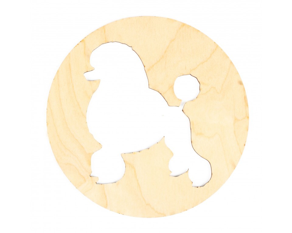 Plywood form "Buratini" - decorative plate, Article: DZ70035