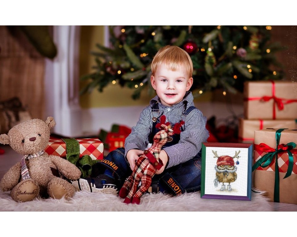 Cross-Stitch Kit "Ready for the new year", Article: C230