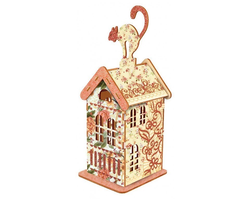 Plywood form "Tea house" "Buratini", Article: DZ20006