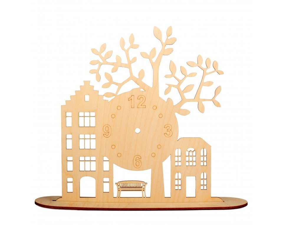 Plywood form - watch "Buratini", Article: DZ60023