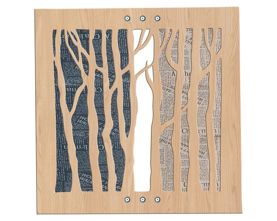 Plywood form "Buratini" - decorative plate, Article: DZ70019