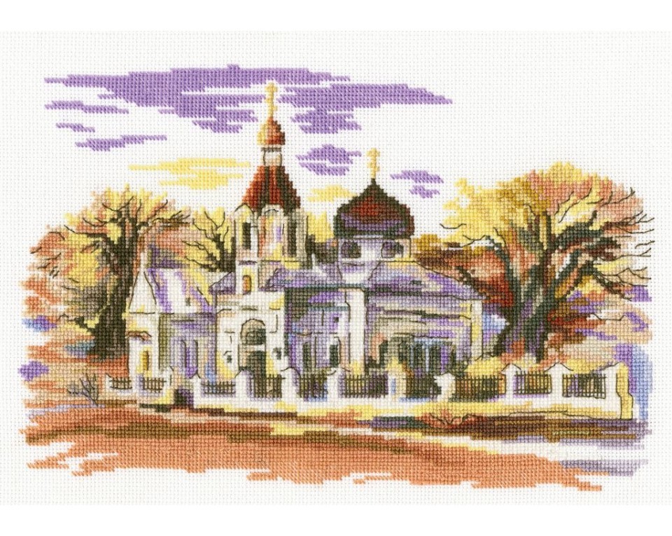 Cross-Stitch Kit "St. Magdalena church", Article: M366