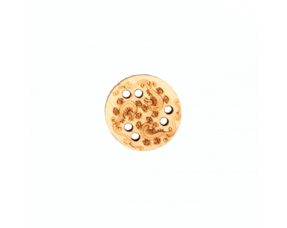 Plywood form - decorative buttons "Buratini", Article: DZ40002
