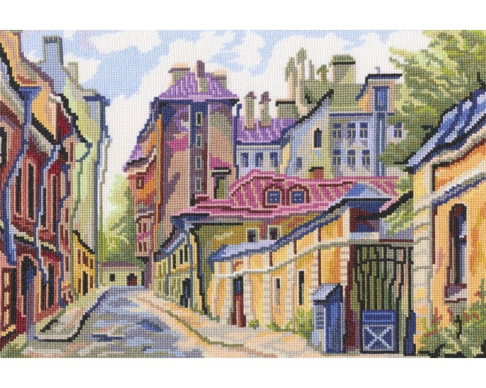 Cross-Stitch Kit "Alleys", Article: M487