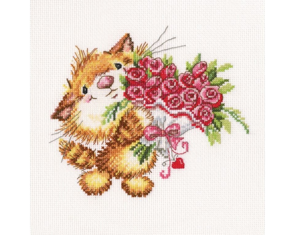Cross-Stitch Kit "For you!", Article: C221