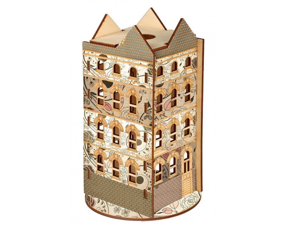 Plywood form "Tea house" "Buratini", Article: DZ20010