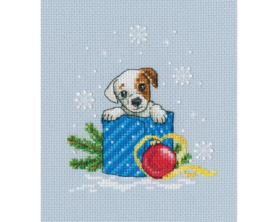 Cross-stitch kit "Give me a puppy!", Article: C298