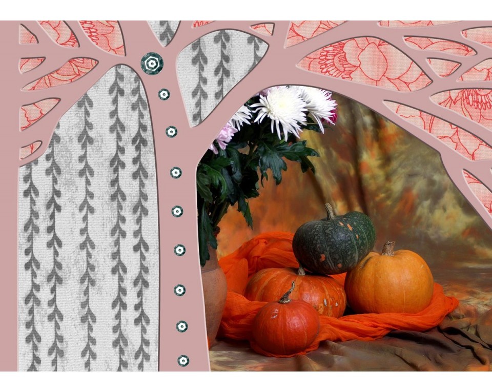 Plywood form "Buratini" - decorative plate, Article: DZ70018