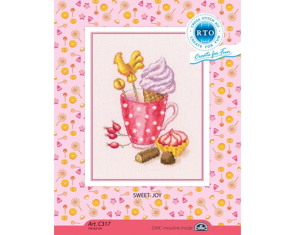 Cross-stitch kit "Sweet joy", Article: C317