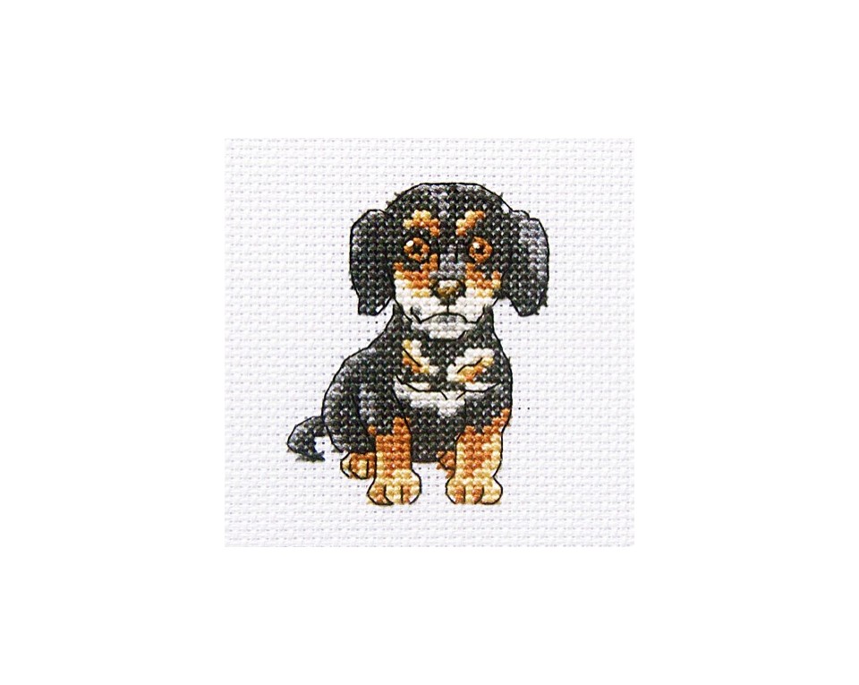 Cross-Stitch Kit "Curious Sherlock", Article: H233