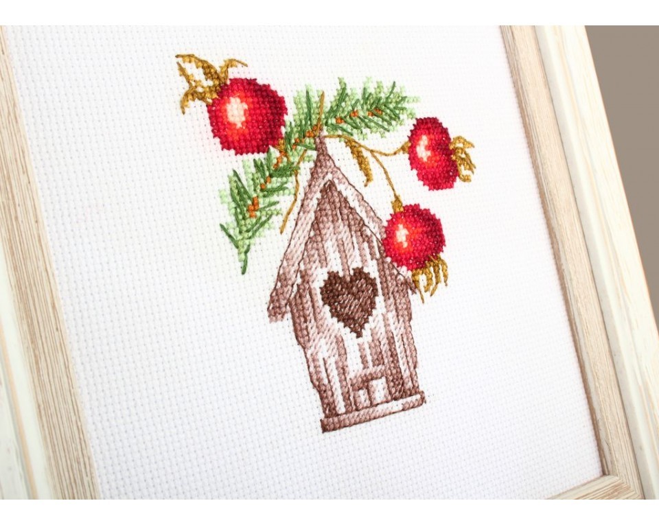 Cross-stitch kit "Nesting box", Article: EH375