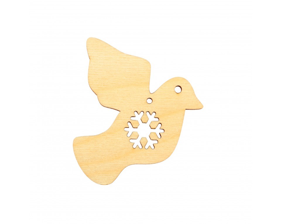 Plywood form - Christmas pendant "Buratini", Article: DZ90071