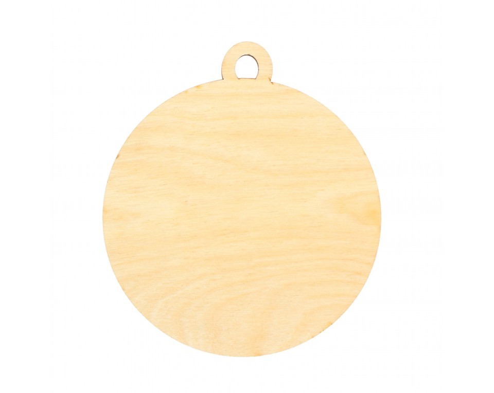Plywood form - Christmas pendant "Buratini", Article: DZ90013