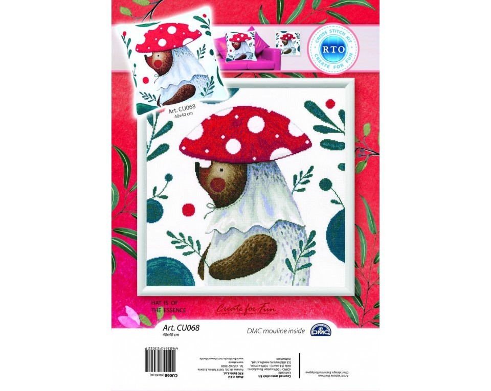 Cross-stitch kit "Hat is of the essence", Article: CU068