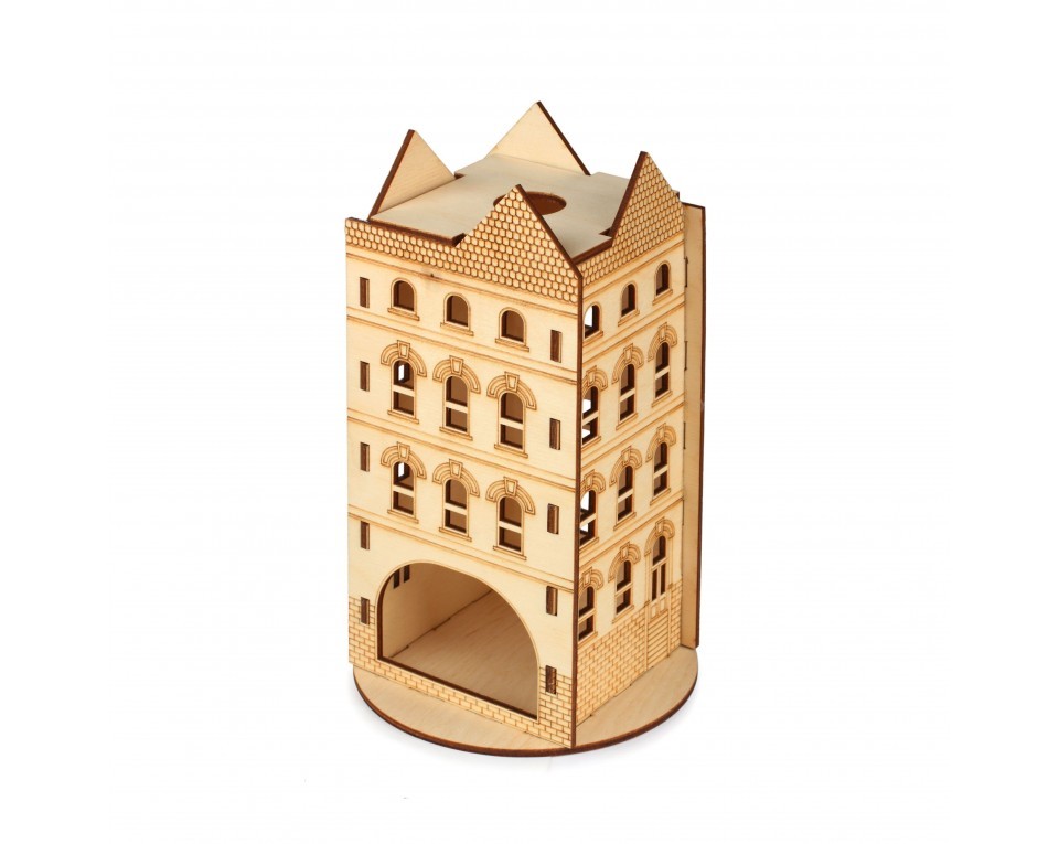 Plywood form "Tea house" "Buratini", Article: DZ20010